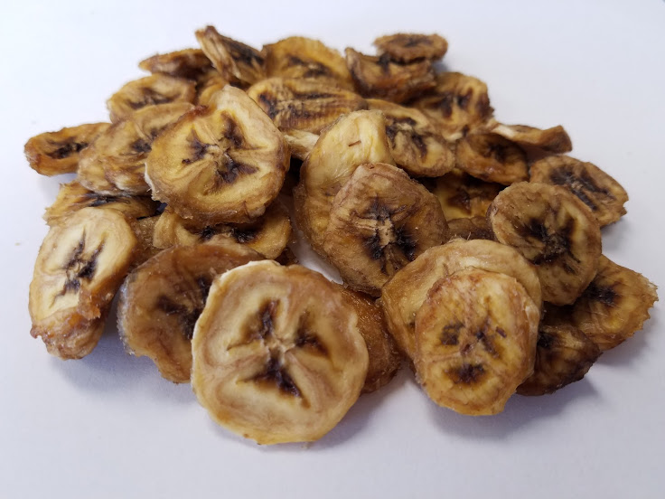 Dried banana Coins